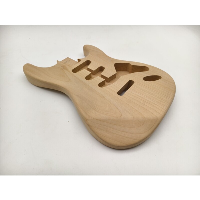 Afanti Unfinished 2 Pieces Alder Center Joint SSS St Electric Guitar Body