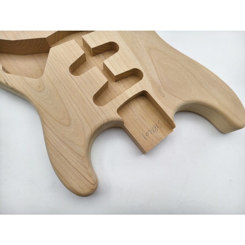 Afanti Unfinished 2 Pieces Alder Center Joint SSS St Electric Guitar Body