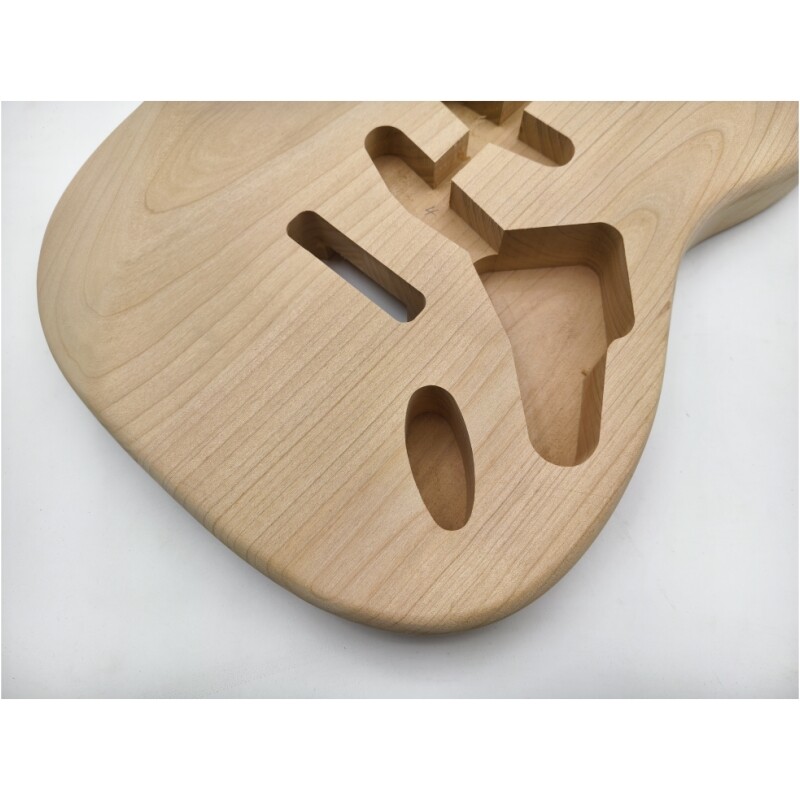 Afanti Unfinished 2 Pieces Alder Center Joint SSS St Electric Guitar Body