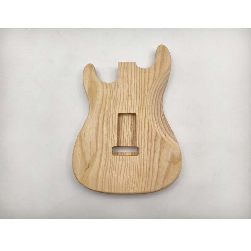 Afanti Unfinished High Grade Ash Wood St Electric Guitar Body