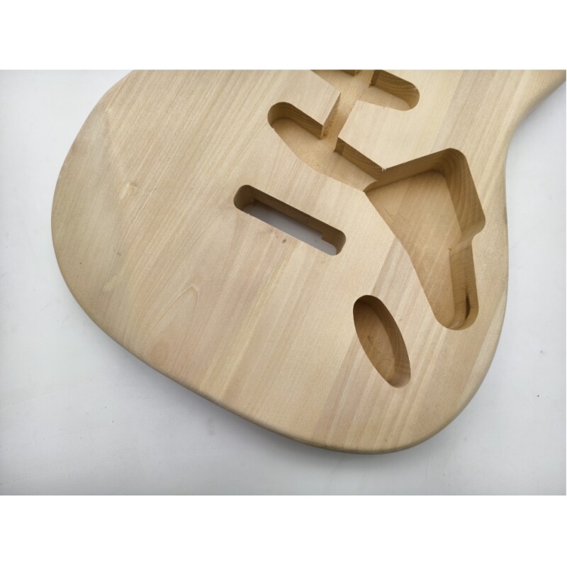 Afanti Replacement Unfinished Basswood SSS St Guitar Body