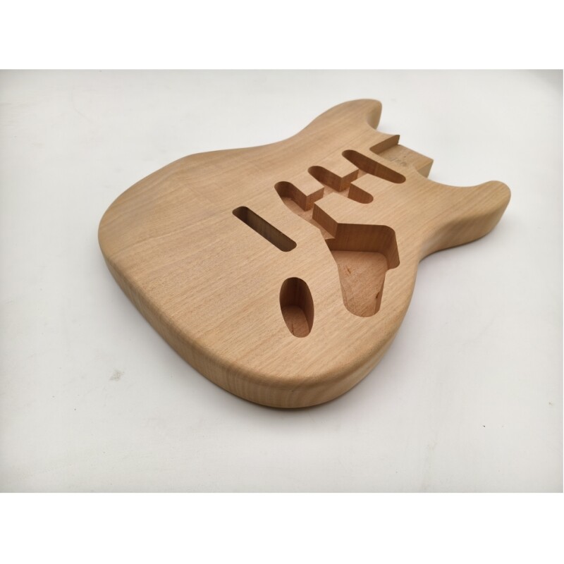Afanti Unfinished Mahogany ST Electric Guitar Body