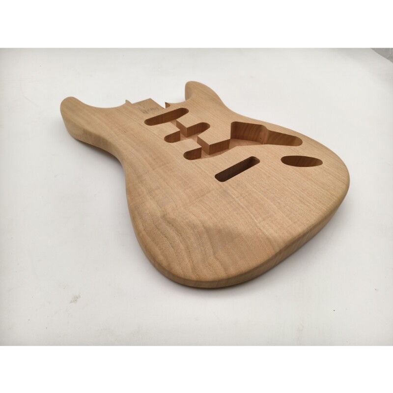 Afanti Unfinished Mahogany ST Electric Guitar Body