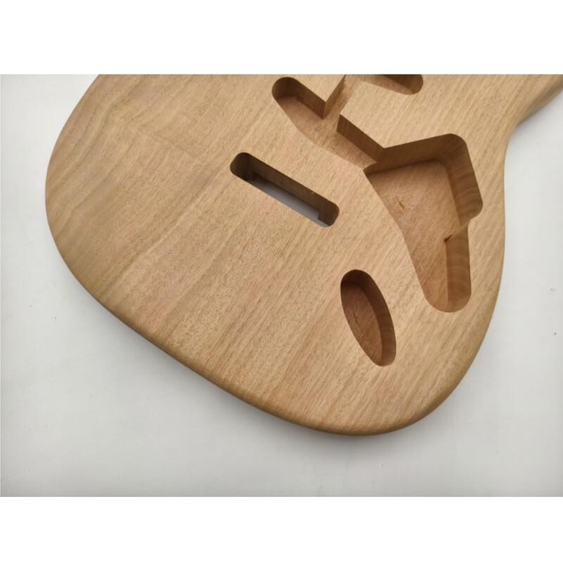 Afanti Unfinished Mahogany ST Electric Guitar Body