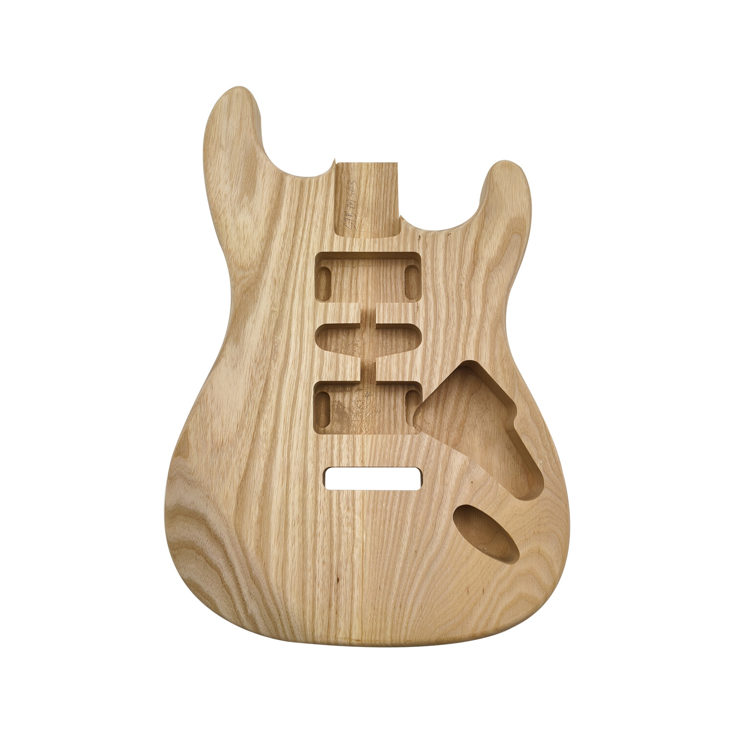 Afanti Unfinished Ash Wood HSH Pickup Routing St Electric Guitar Body Afanti Unfinished Ash Wood HSH Pickup Routing St Electric Guitar Body