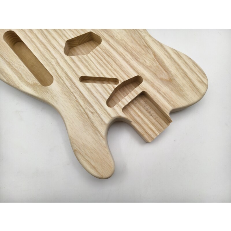 Afanti Unfinished Ash Wood SS Pickup Routing TL Electric Guitar Body