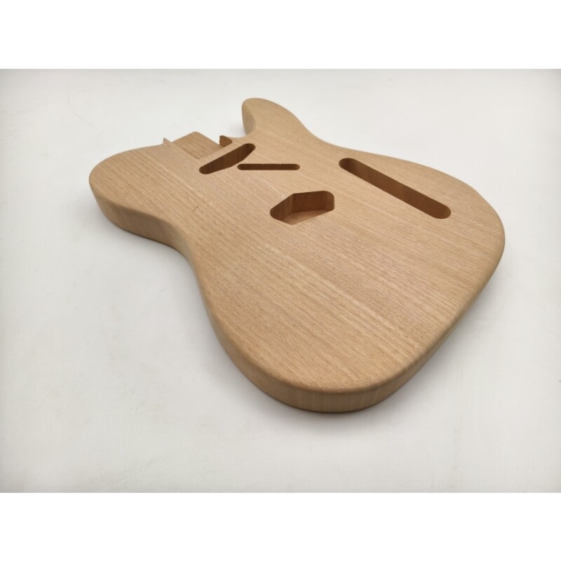 Afanti Unfinished Mahogany 2 Pieces Center Joint TL Guitar Body