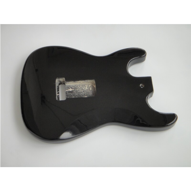 Afanti Gloss Finished Black HSH Basswood Replacement St Guitar Body