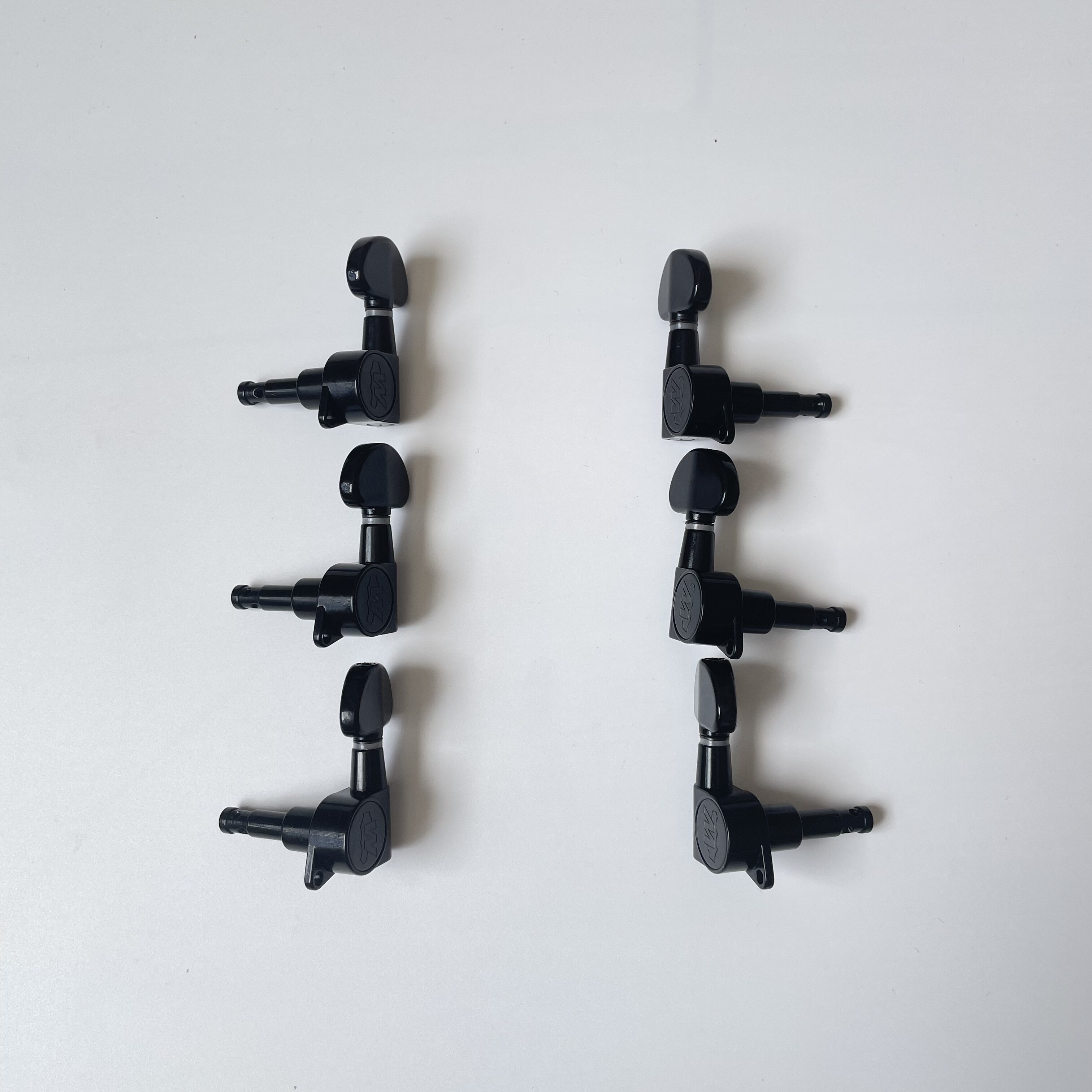 Afanti Black 3R3L Sealed Electric Guitar Tuning Machine