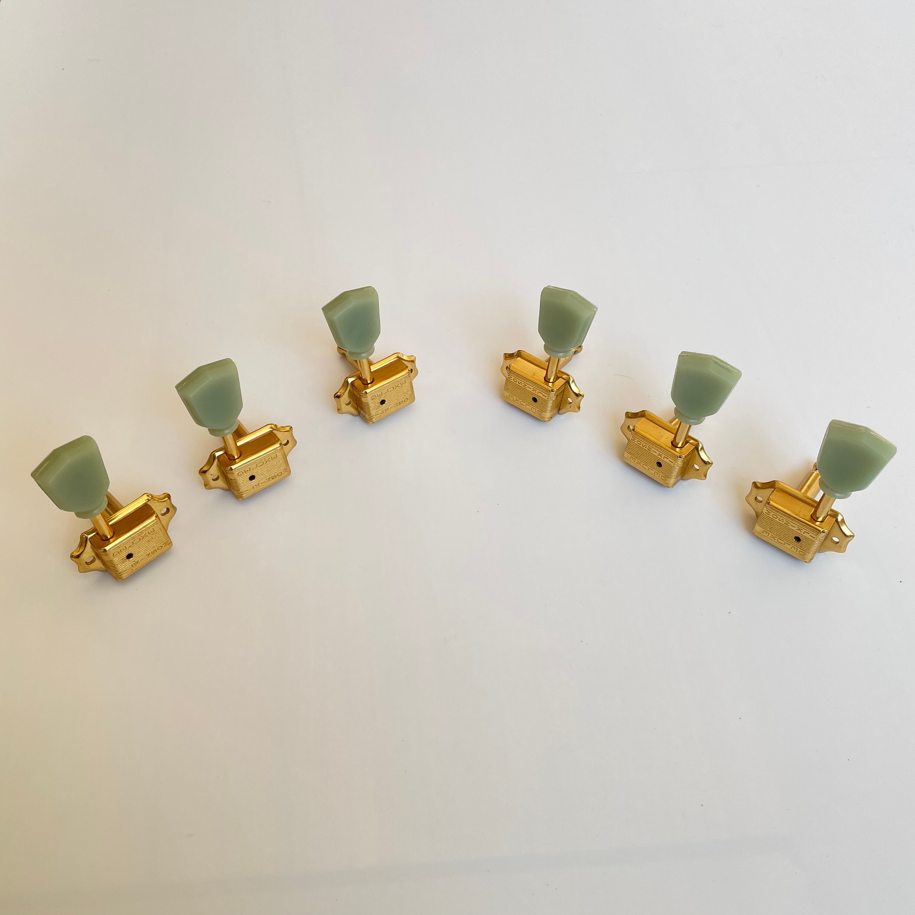 Afanti Kluson Style 3R+3L Guitar Locking Tuning Keys with Tombstone Buttons