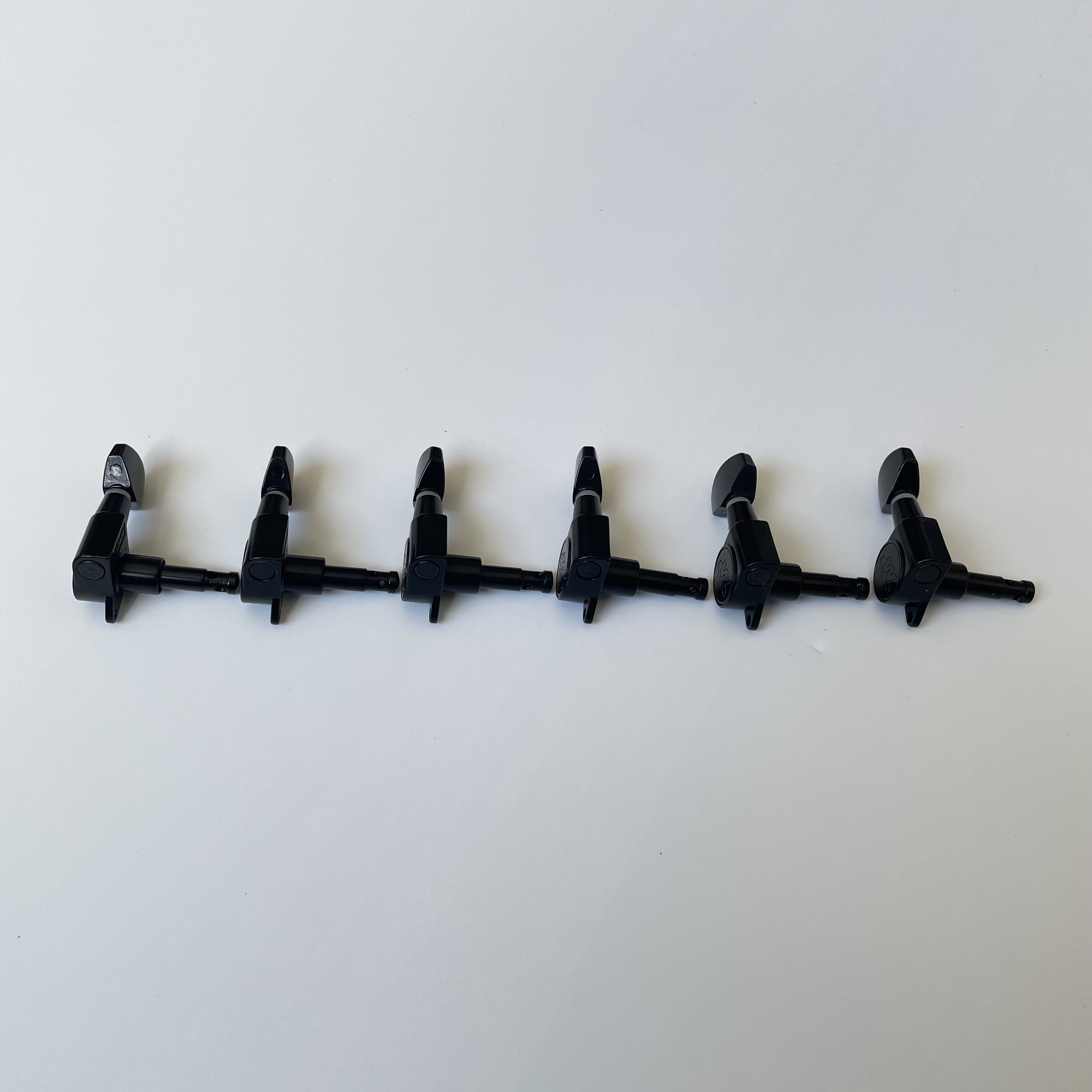 Afanti Black 6 Inline Right Handed  Guitar Tuning Machine Head 