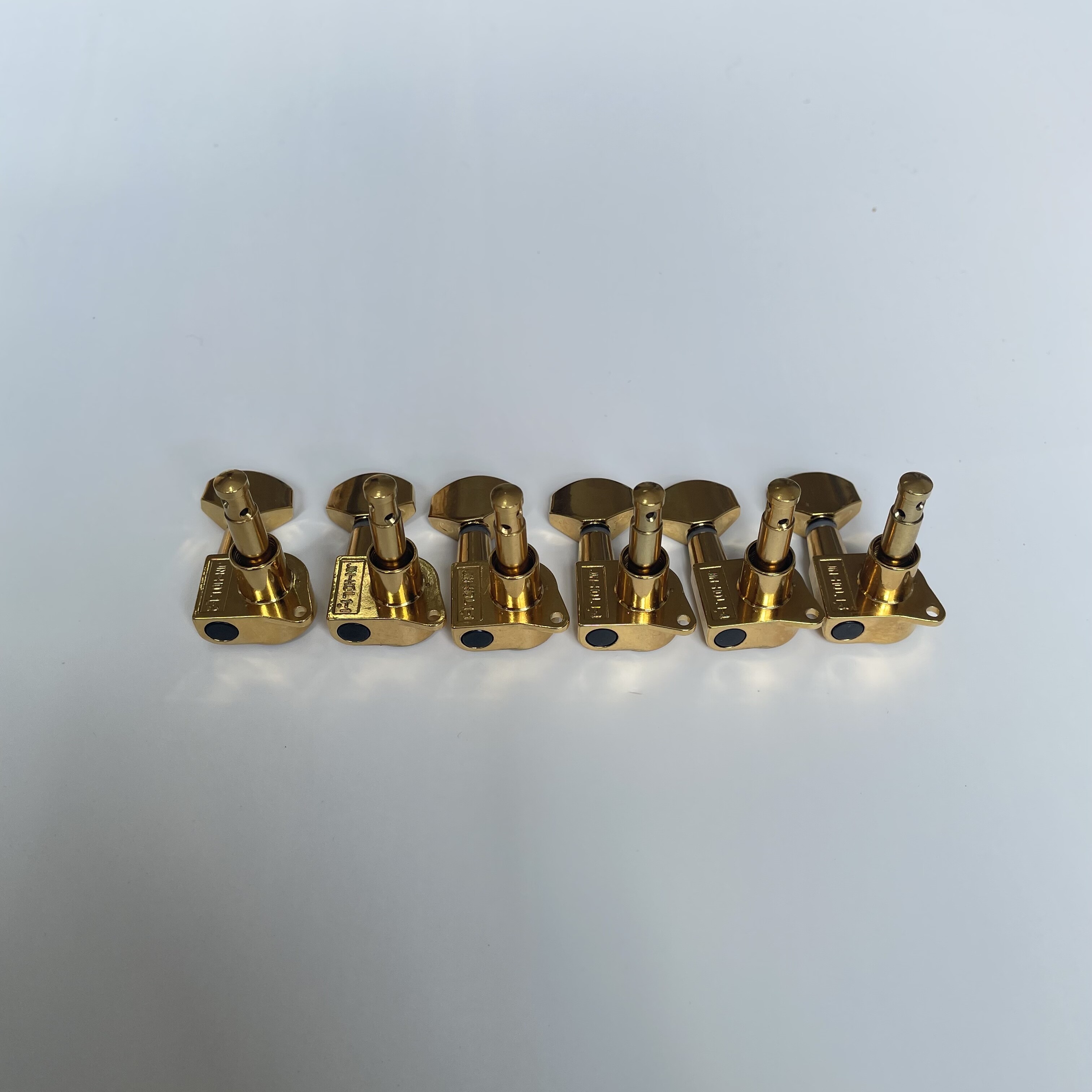 Afanti 6L-In-Line Gold Guitar Tuning Pegs Acoustic Electric Guitar