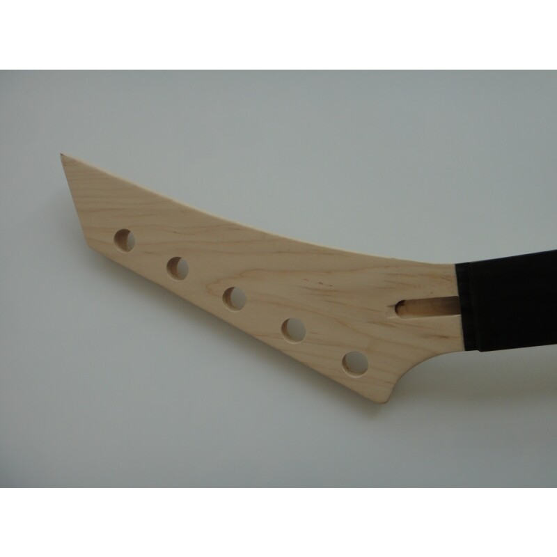 Afanti Unfinished Mahogany Body with Flamed Maple 5 String Electric Bass Guitar Kit