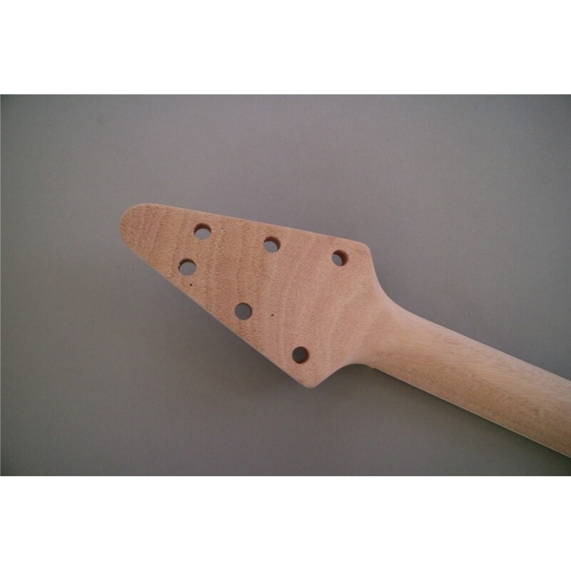 Afanti Unfinished Solid Mahogany Body Rosewood Fingerboard DIY Guitar Kit