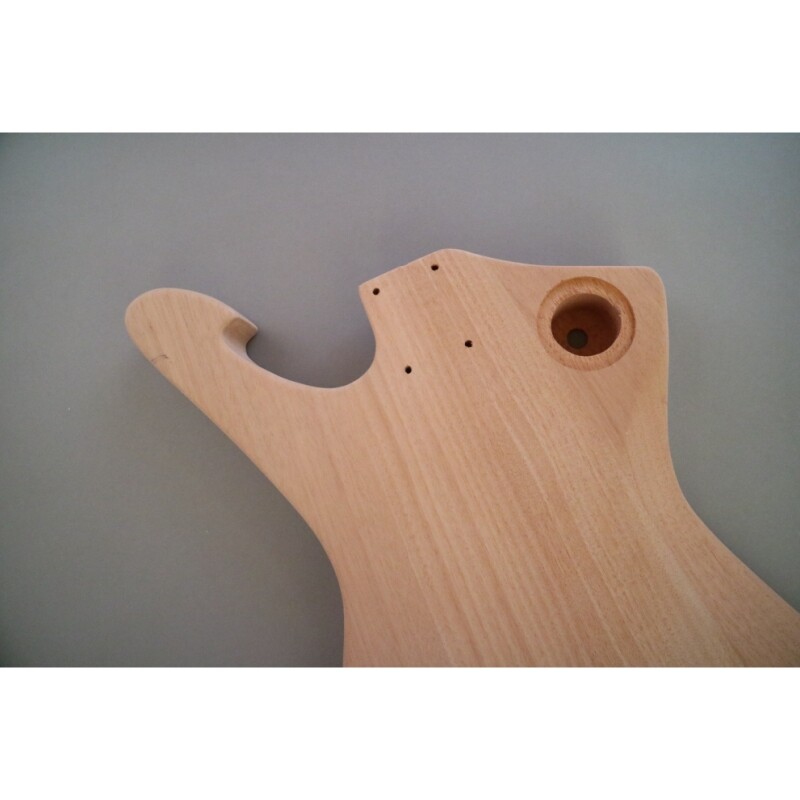 Afanti Customized Mahogany HH Pickup Build Your Own DIY Ice Guitar Kit