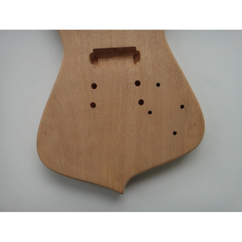Afanti Unfinished 7 String Mahogany Body Maple Fingerboard DIY Ice Guitar Kit
