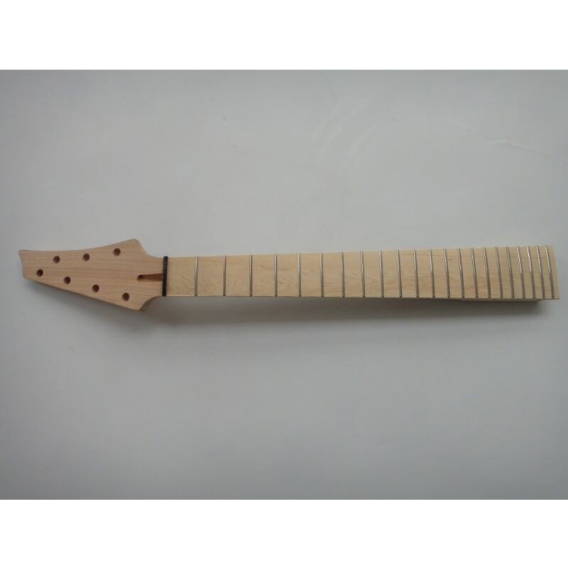 Afanti Unfinished 7 String Mahogany Body Maple Fingerboard DIY Ice Guitar Kit