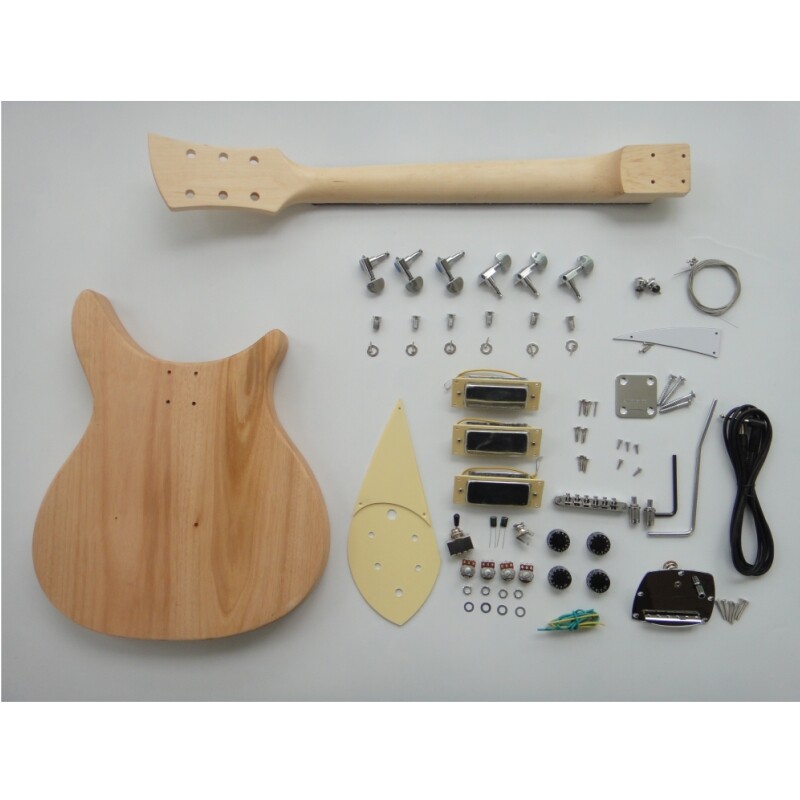 Afanti Customized Mahogany Body Left Handed DIY Guitar Kit