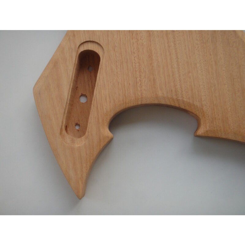 Afanti Mahogany Body with Quilted Maple Veneer Electric Guitar Kit