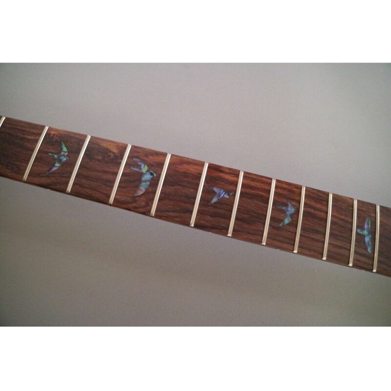 Afanti Unfinished Mahogany Body with Ash Veneer DIY Electric Guitar Kit