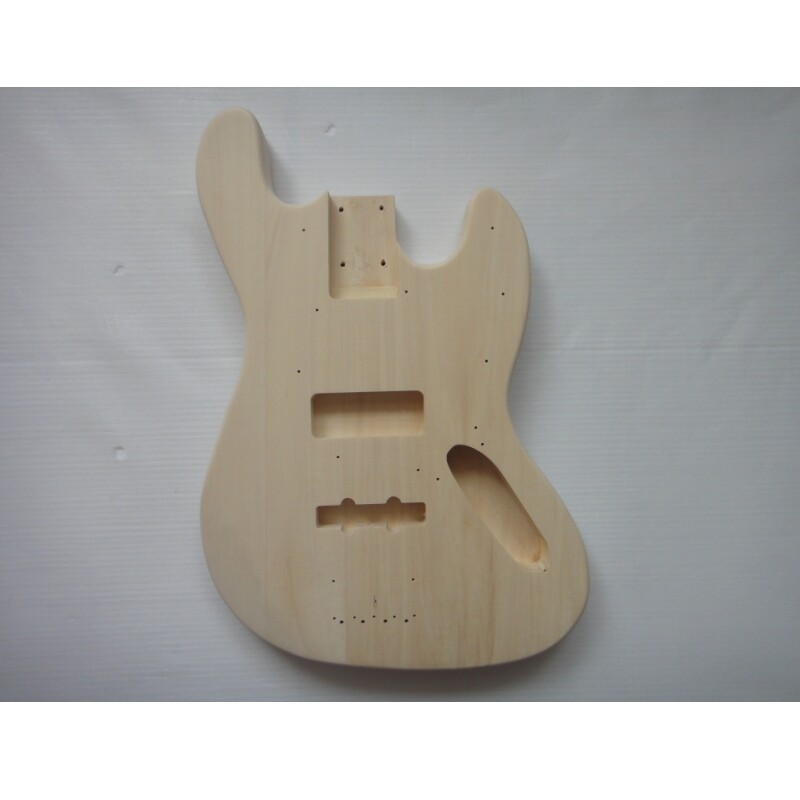 Afanti Customized Basswood Build Your Own DIY Jazz Bass Guitar Kit