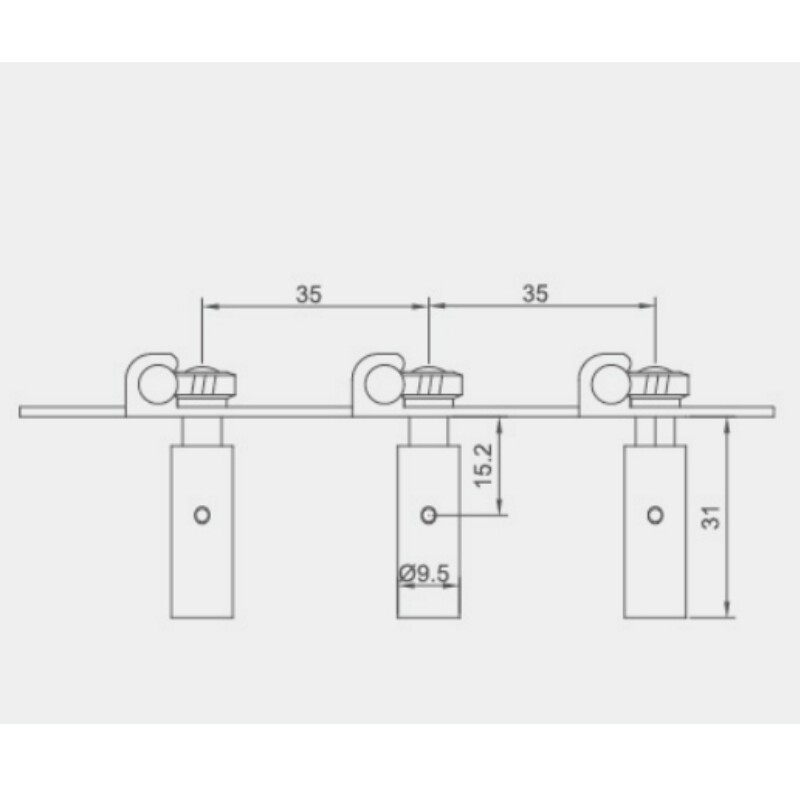Afanti Chrome Classic Guitar Tuning Machine