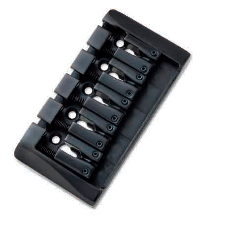 Afanti Zinc Saddle Black 5 String Bass Guitar Bridge Afanti Zinc Saddle Black 5 String Bass Guitar Bridge