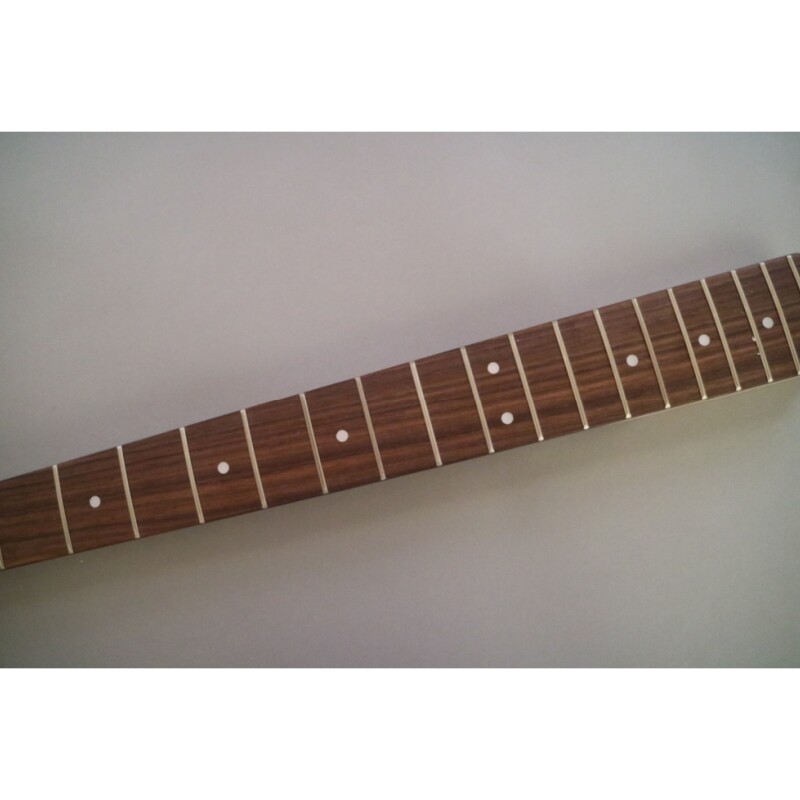 Afanti Basswood Body with Pearl Red Pickguard Bass Guitar Kit