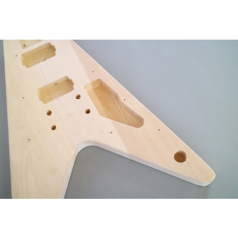 Afanti Basswood Body with Chrome Hardware FV Electric Guitar Kit