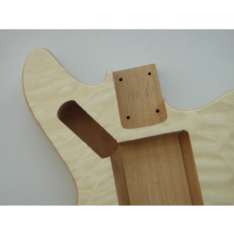 Afanti SSH Tremolo Bridge Quilted Maple Veneer DIY Electric Guitar Kit
