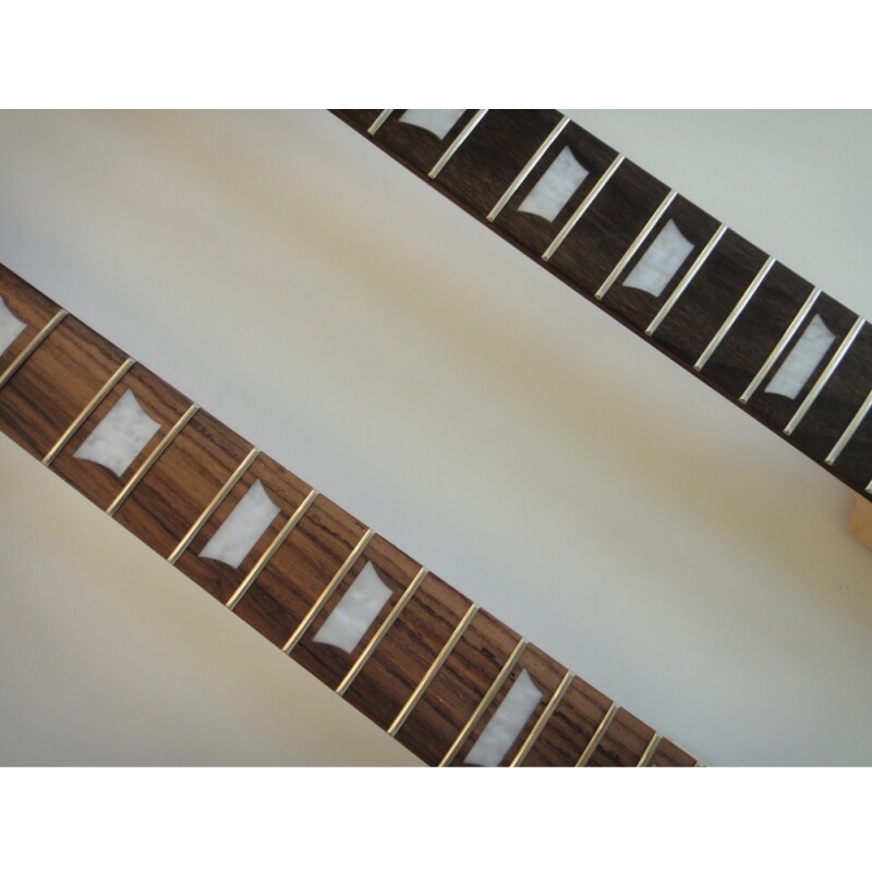 Afanti Mahogany Body with Flamed Maple Veneer 12+6 Electric Double Neck Guitar Kit