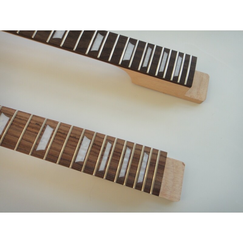 Afanti Mahogany Body with Flamed Maple Veneer 12+6 Electric Double Neck Guitar Kit