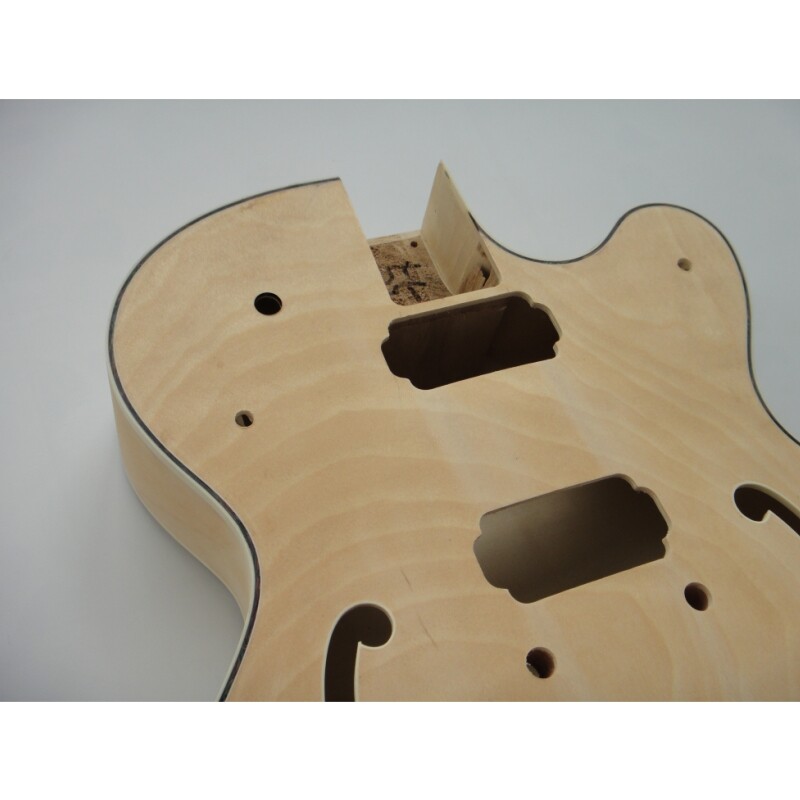  Afanti Maple Plywood Body Ebony Fingerboard Electric Guitar Kit