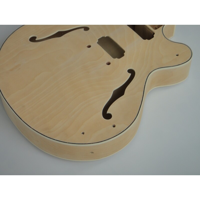  Afanti Maple Plywood Body Ebony Fingerboard Electric Guitar Kit