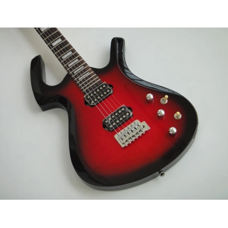 Afanti Customized Red Burst Parker Style Electric Guitar