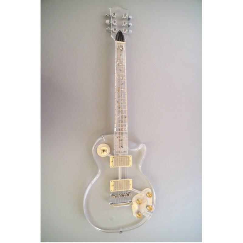 Afanti Acrylic Body and Neck 6 Strings Acrylic  Electric Guitar Afanti Acrylic Body and Neck 6 Strings Acrylic  Electric Guitar