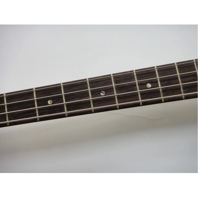 Afanti Red Neck Through Ash Body Rosewood Fingerboard 4 String Electric Bass Guitar