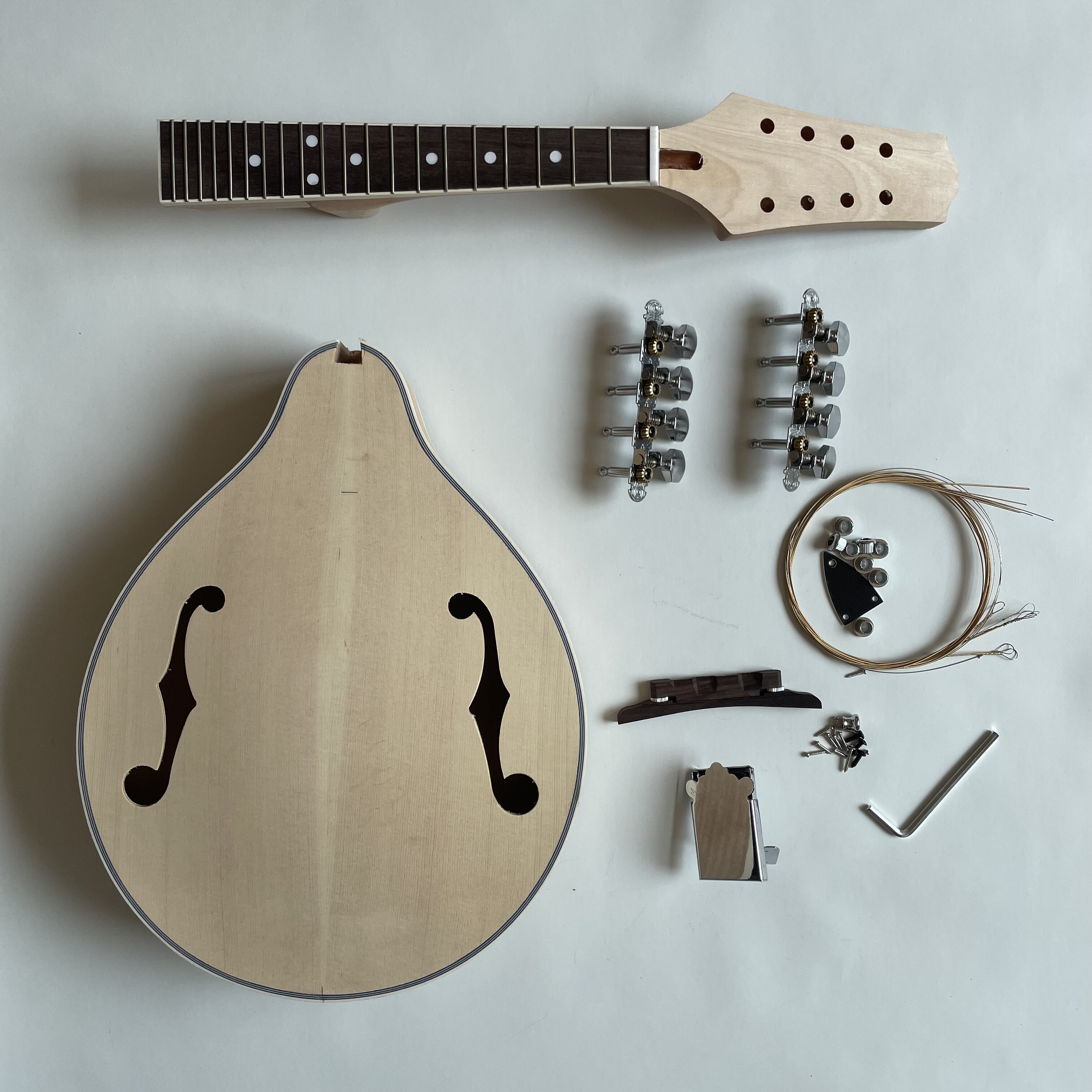 Afanti All Plywood A Style Mandolin Kit Afanti All Plywood A Style Mandolin Kit