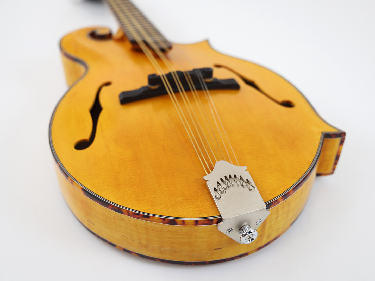 Afanti Solid Hand-carved Spruce Top F Style Mandola