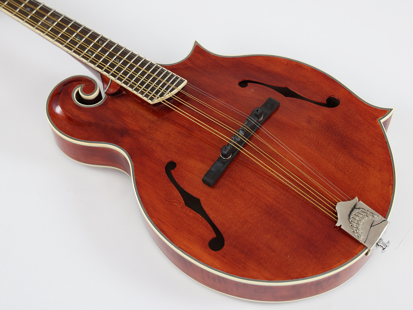 Afanti AA Solid Flamed Maple Back and Side F Mandola