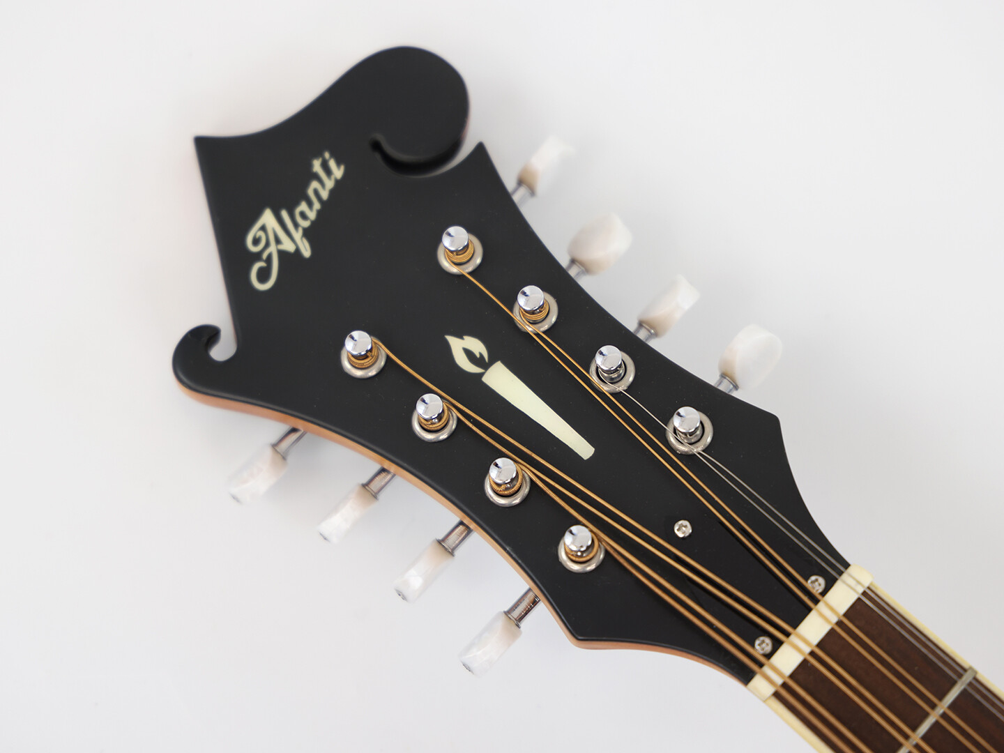 Afanti Solid Spruce Top Mahogany Neck and Back F Style Octave Mandolin