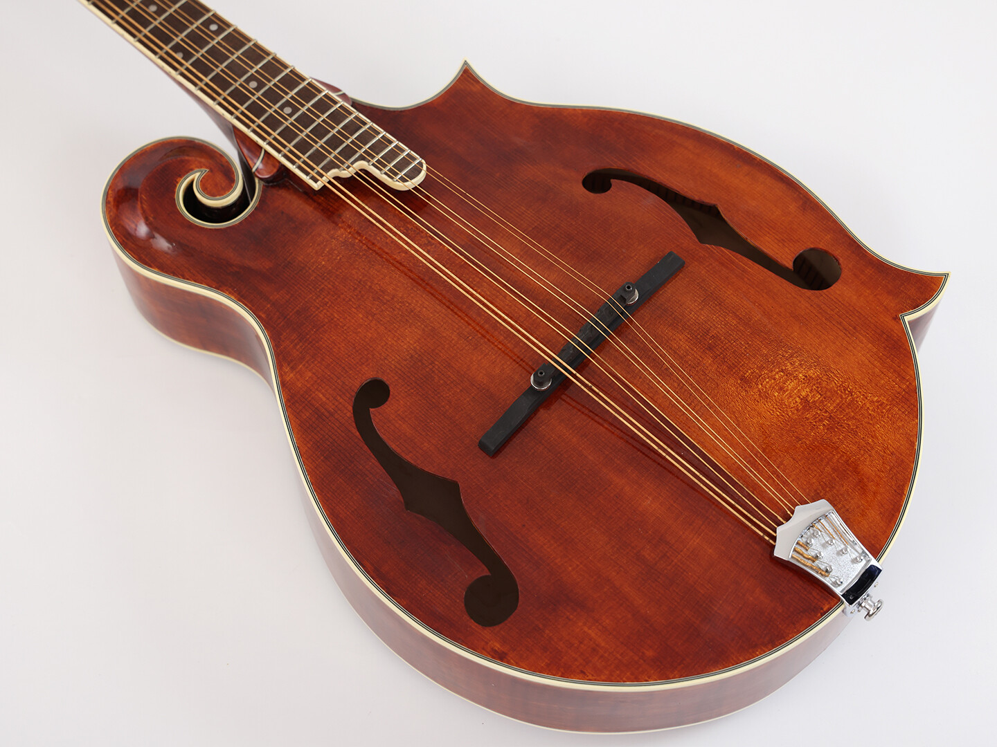 Afanti AA Solid Spruce Top Classic Gloss F-Hole Mandocello 