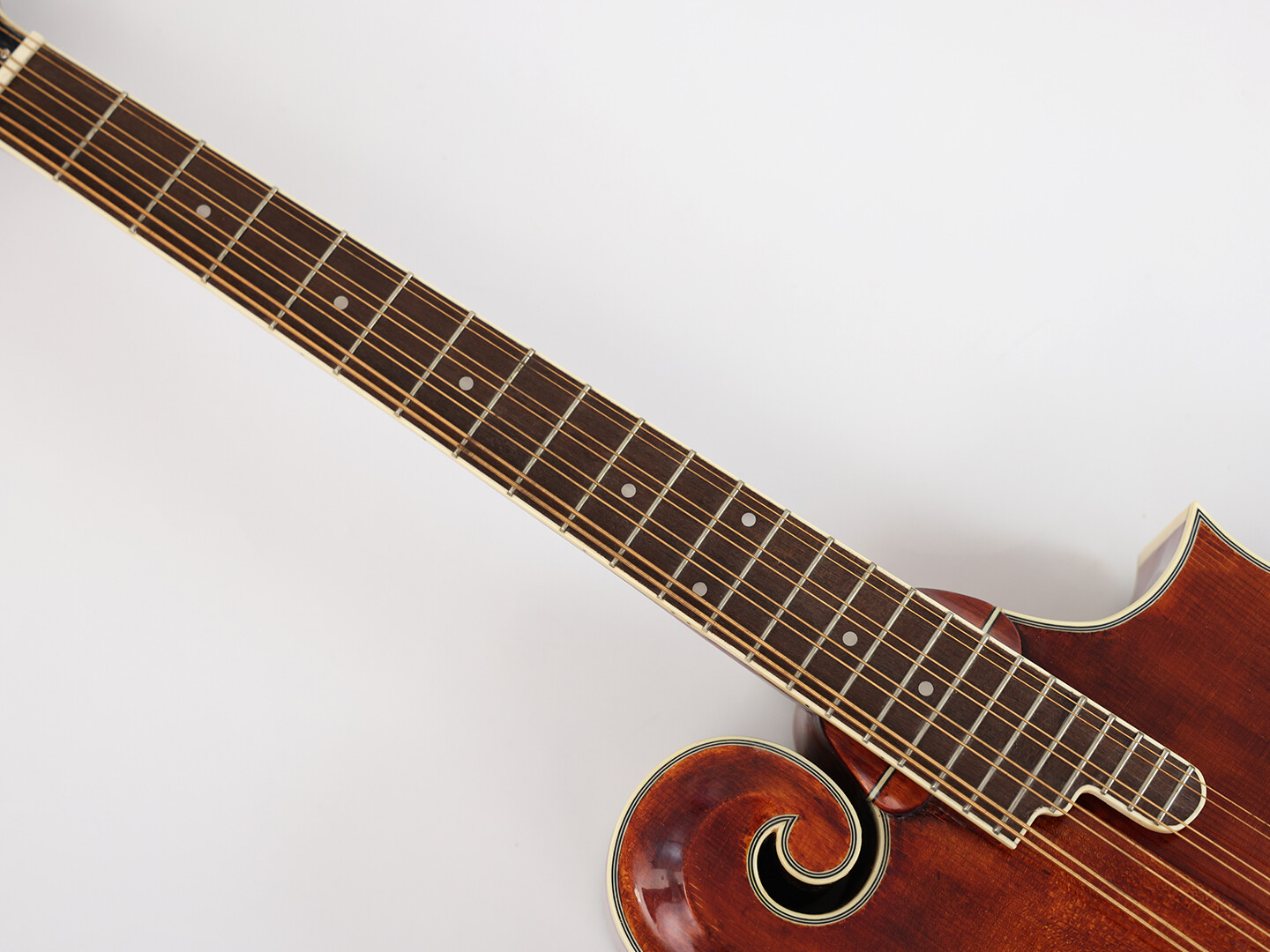 Afanti AA Solid Spruce Top Classic Gloss F-Hole Mandocello 