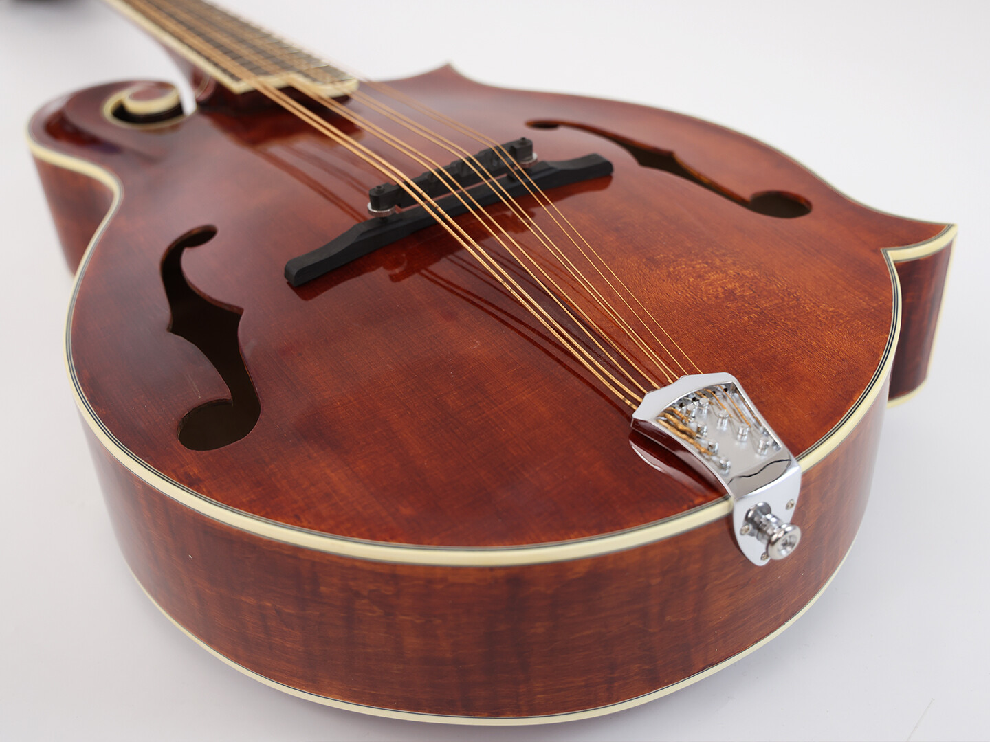 Afanti AA Solid Spruce Top Classic Gloss F-Hole Mandocello 