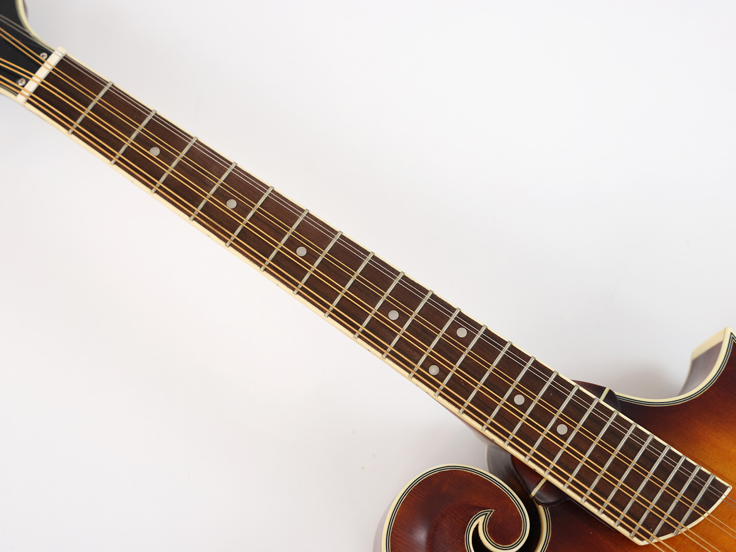 Afanti AA Solid Flamed Maple Back and Side F Octave Mandolin