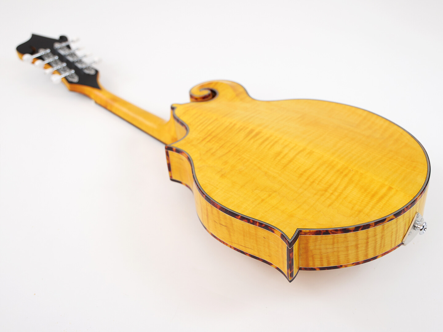 Afanti Goldrush Color Solid Spruce Top Ebony Bridge F Mandola