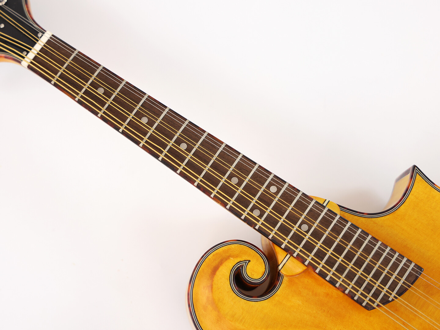 Afanti Goldrush Color Solid Spruce Top Ebony Bridge F Mandola