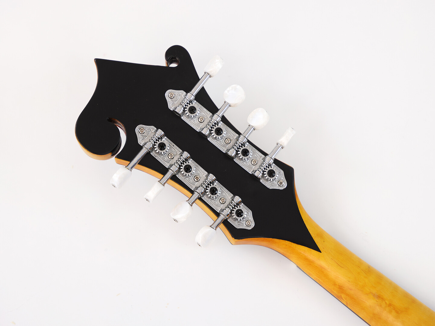 Afanti Goldrush Color Solid Spruce Top Ebony Bridge F Mandola