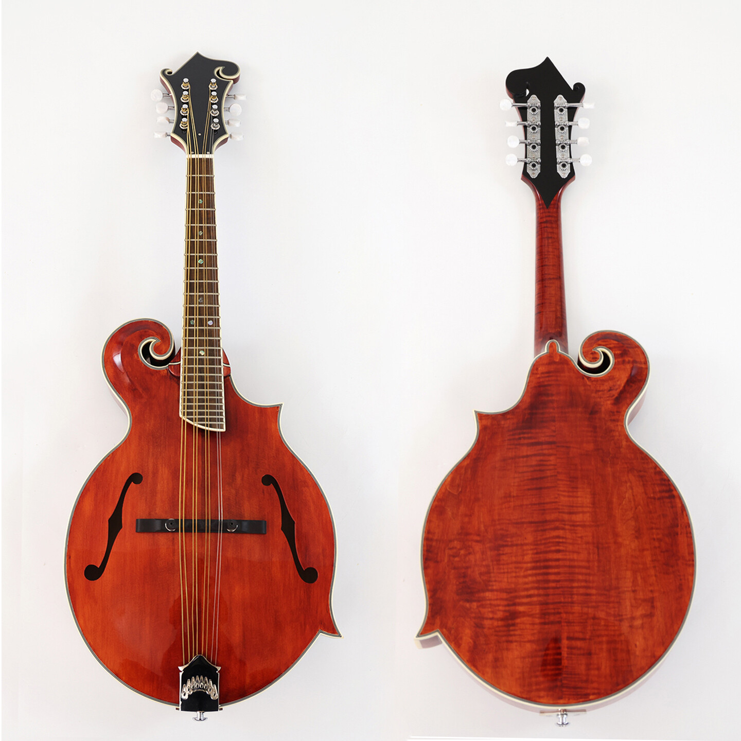 Afanti Gloss Lacquer AAA Solid Spruce Top F Style Mandola Afanti Gloss Lacquer AAA Solid Spruce Top F Style Mandola