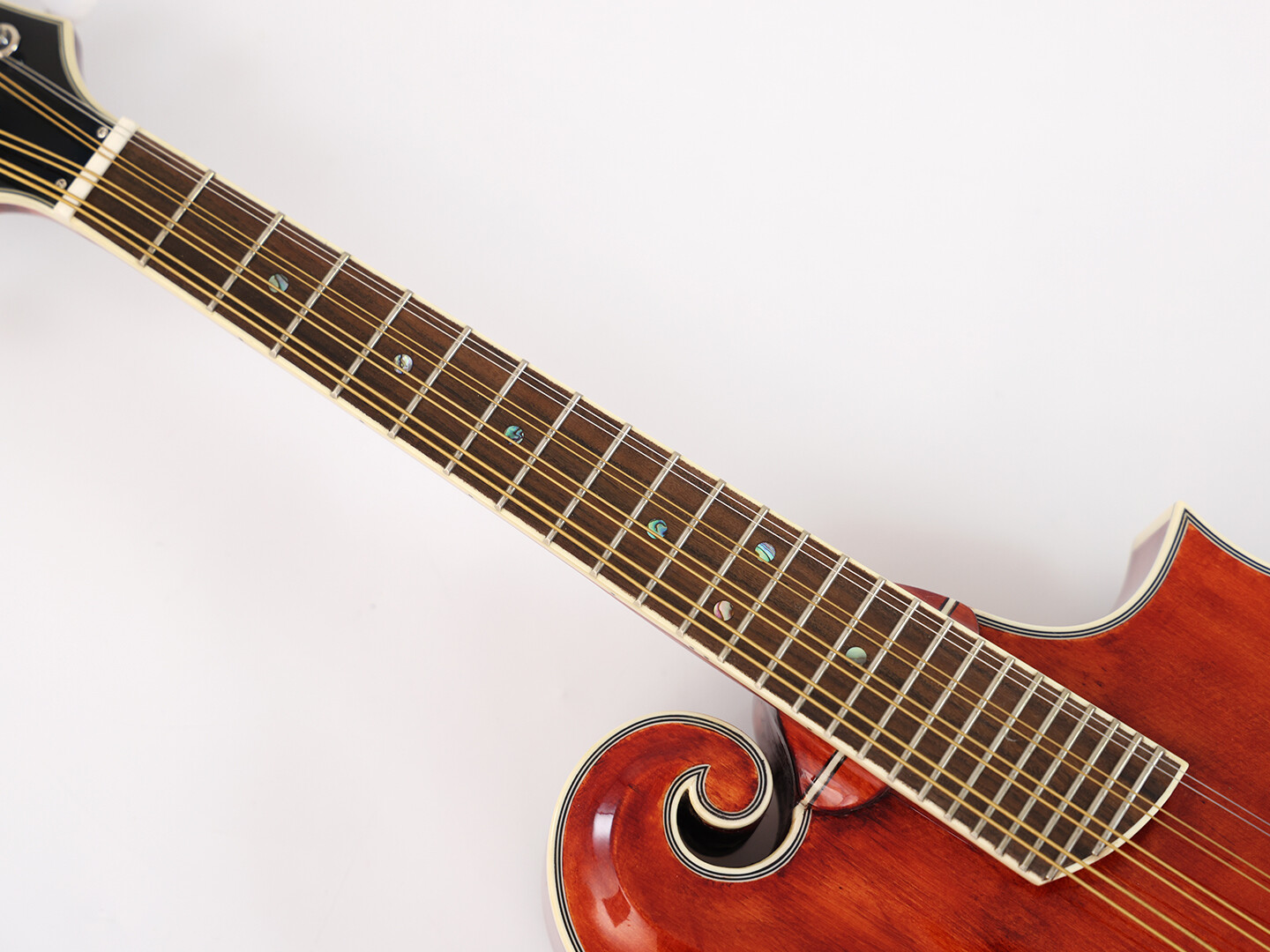 Afanti  AAA Solid Flamed Maple Back and Side Gloss  F Mandola